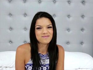 Watch Curvy Latina Carrie Brooks' First Time On Camera! She Impresses With Her Big Tits And Takes A Hardcore Pounding Before Finishing With A Swallow-worthy Cumshot. Old Interviewer Approves! Porn