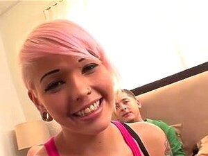 Come Watch My Hot Emo Babe Getting Her Big Tits Sucked While She Gives A Sloppy Blowjob. She'll Even Let You Watch As She Takes It Hard In Her Tight Little Arse! Porn