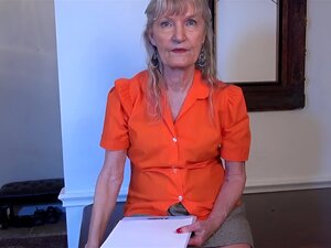 AuntJudys - 70yo Texas Amateur GILF Diane is your Personal Secretary