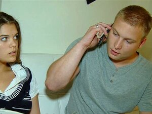 He needs the money and she needs cock. Sure this slutty nubile chick loves older men, but she's not cheating on her boyfriend fucking this one. How can it be possible? Well, the fresh couple simply has no money to pay the rent and this older dude comes up 