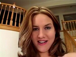 POV Porno Video Mit Einer Wunderhübschen Blondine Mit Bezaubernden Grünen Augen