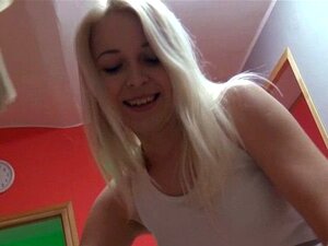 Busty Eurobabe fucked on massage table in exchange for. Busty amateur blonde Eurobabe gives head and gets her pussy fucked on massage table in exchange for money