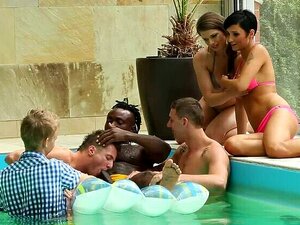 Experience The Wildest Bi Sex Party Ever! Join Sexy Mona, Gucci, Gabrielle, And Viktoria As They Indulge In Anal Delights, Interracial Encounters, And Steamy Outdoor Adventures. Don't Miss This Explosive Scene Of Lust And Desire! Porn