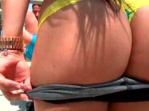 Watch Busty Babes In Tiny Bikinis Grind And Twerk On The Beach In This Wild And Intense Parade Of Hot And Hardcore Action! Porn