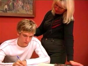 Watch An Experienced Teacher Show Her Naughty Side! MILF With Thick Curves And Saggy Tits Gets Drilled On A Table. Don't Miss This Steamy Action! Porn