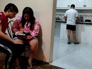 I have a very lascivious stepniece each time I go to visit her this babe desires me to bang her this time we did it whilst her stepfather is in the kitchen Nearly Caught Us