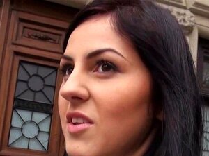 Watch As A Beautiful Czech Brunette Gets Paid Cash For Showing Off Her Amateur Blowjob Skills In Public. This Cute European Cutie Knows How To Please A Stranger For Some Money, And She's Not Afraid To Show It. Don't Miss Her Facial Finish! Porn