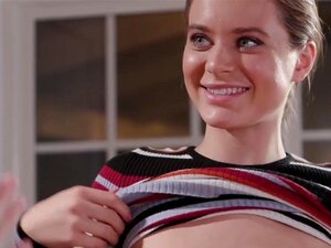 Lana Rhoades Makes Masseuse Lock the Door and Get her Off!