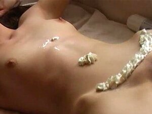 Experience The Ultimate In Amateur Pleasure With This Czech Couple. Watch As A Hot Brunette Seduces Her Lover With Whipped Cream And Indulges In Some Amazing Roleplay. Licking And Sucking Like There's No Tomorrow, This Is A Video You Won't Want To Miss! Porn