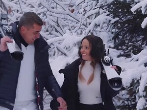 Watch Hot Couple In The Snow on  now! - Beauty, Public Sex, Couple Sex Porn